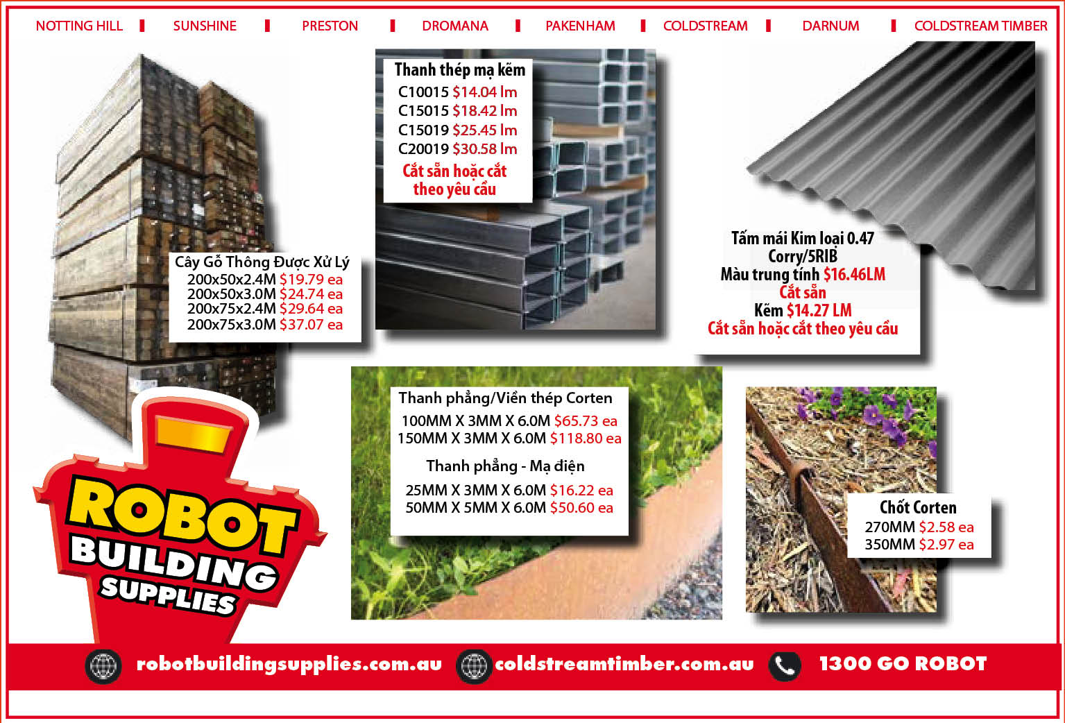 Robot Building Supplies
