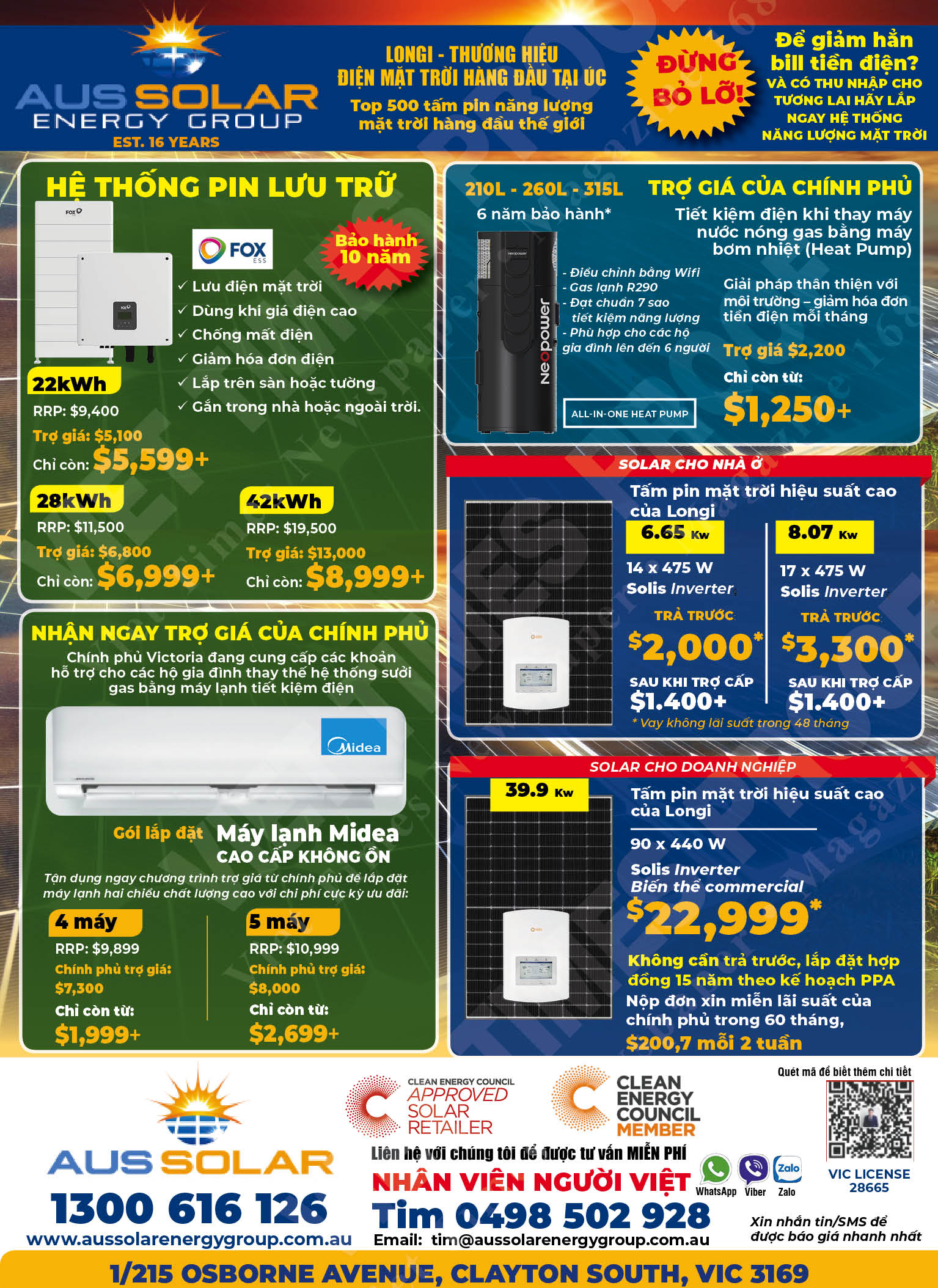 AUS Solar Energy Group