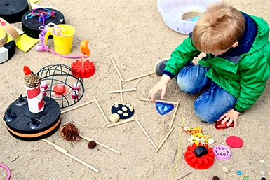 Sân chơi sáng tạo nghệ thuật dành cho các em nhỏ